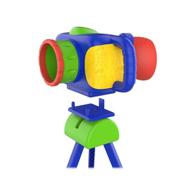 Educational Insights GeoSafari 130 built-in images for interactive learning.