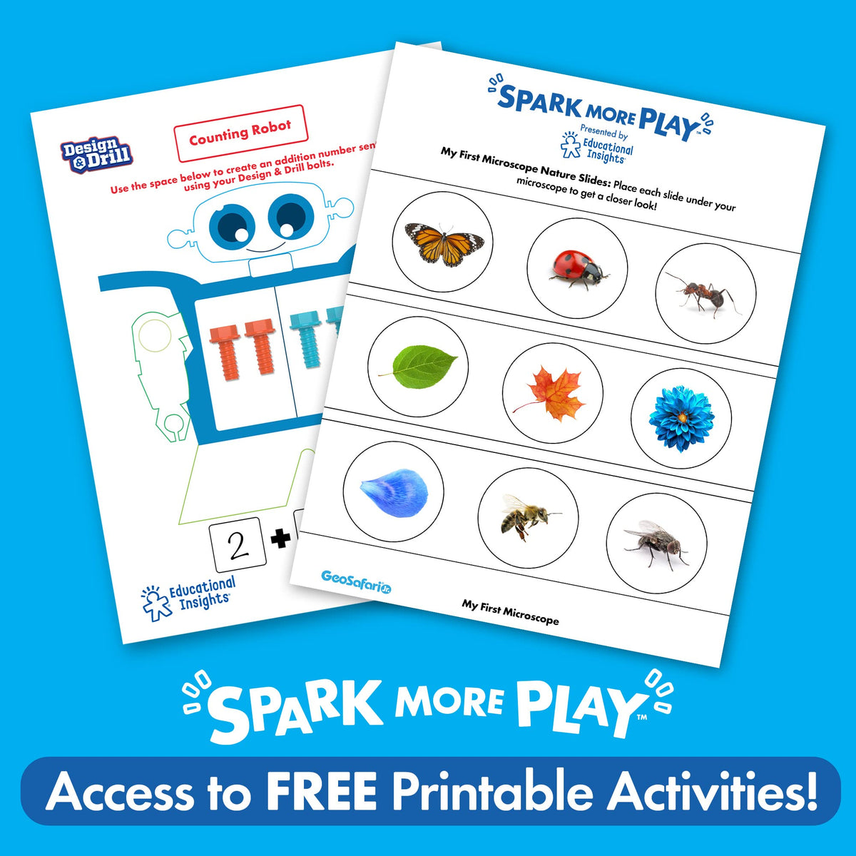 Durable, reusable habitat supports ongoing hands-on bug study adventures.