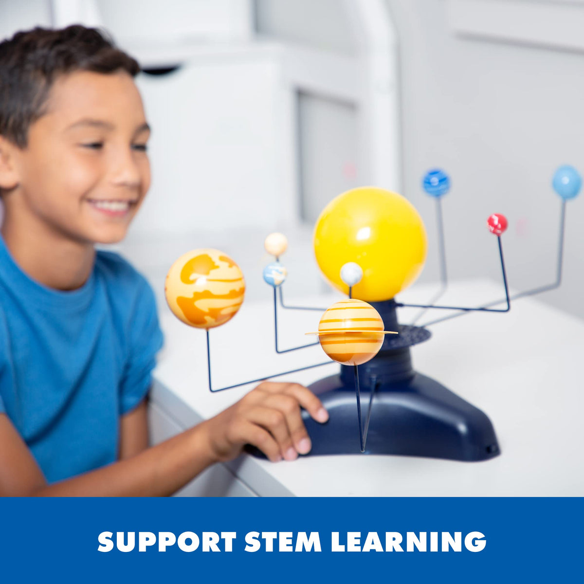Educational Insights GeoSafari Solar System sturdy base enabling desk side exploration