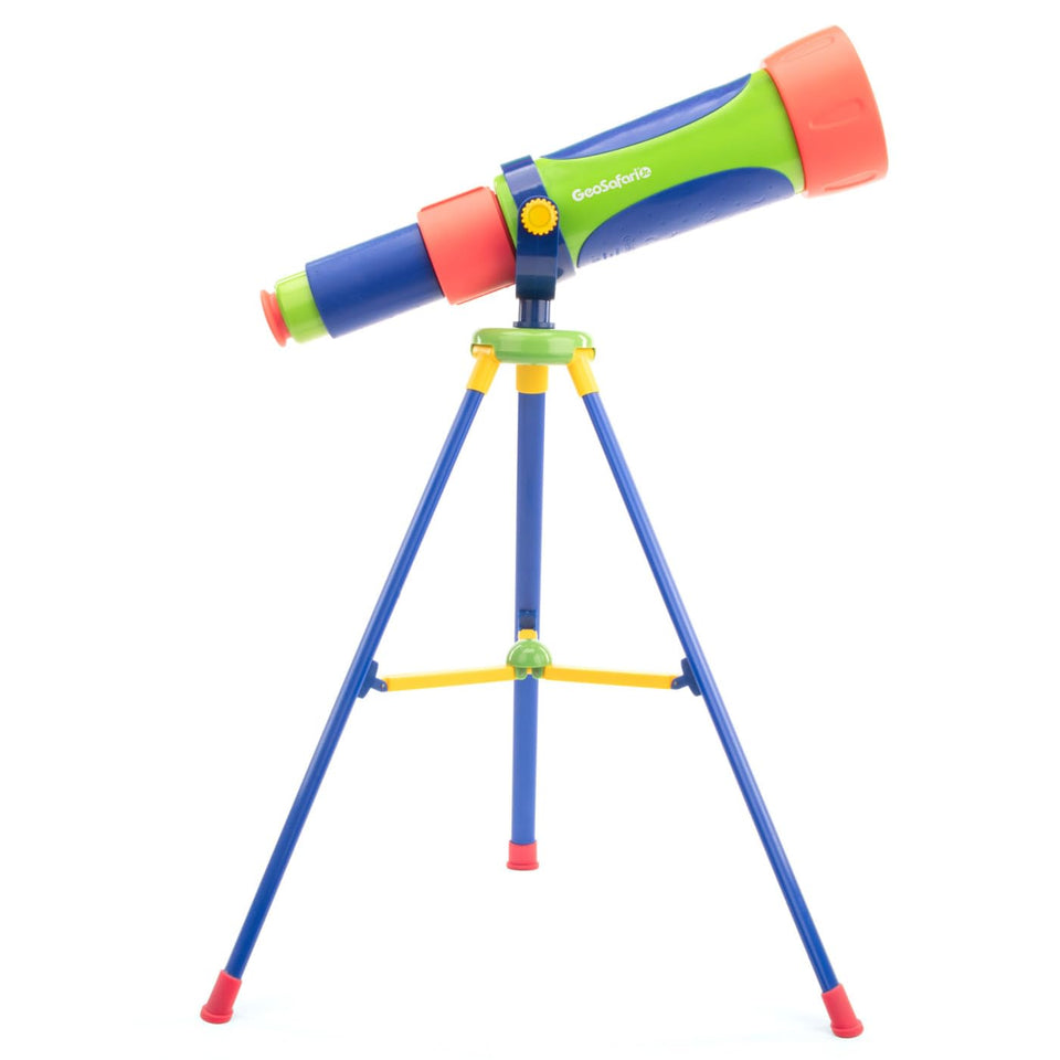 GeoSafari My First Telescope with big eyepiece for easy outdoor viewing