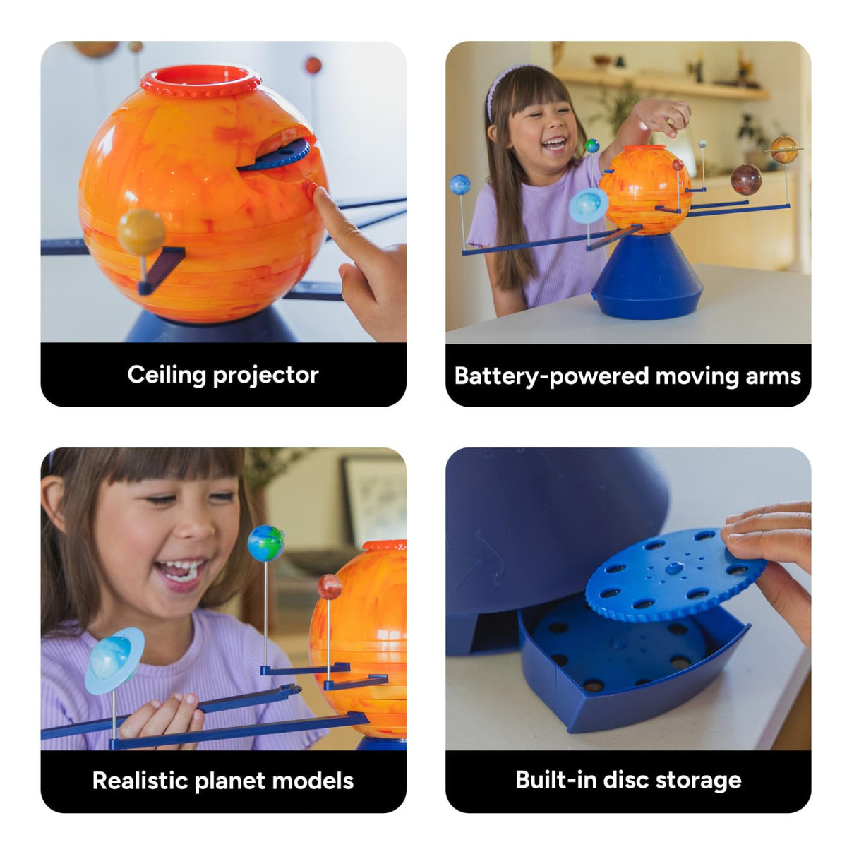 Educational Insights GeoSafari projector discs with outer space imagery