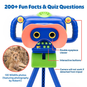 Educational Insights GeoSafari quiz mode display fosters memory and critical thinking.