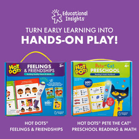 Educational Insights Hot Dots 2-book set with interactive pen fuels home learning.