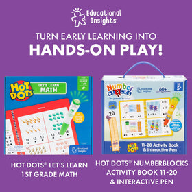 Educational Insights Hot Dots pen battery compartment shows it needs two AAA batteries.
