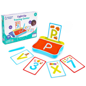 Educational Insights light-up tracing center tray glows to guide writing practice