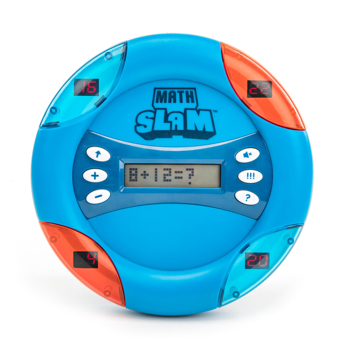 Educational Insights Math Slam handheld device for on-the-go math practice.