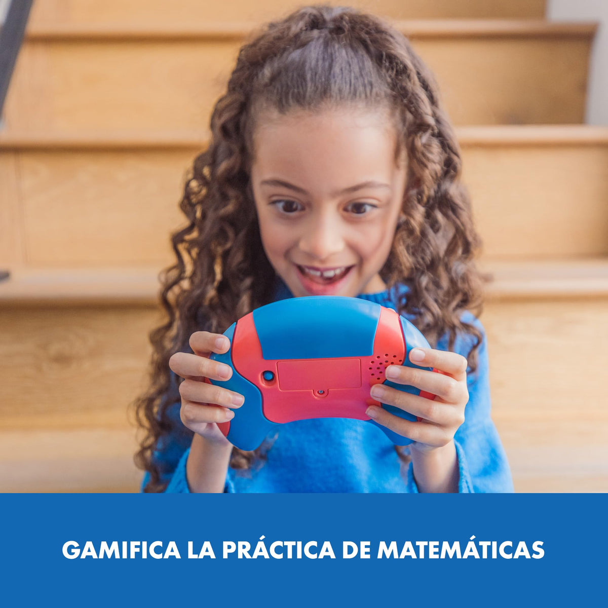 Educational Insights Math Whiz drill mode presents progressive addition challenges.