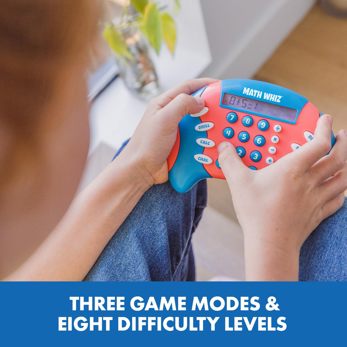 Educational Insights Math Whiz on the go supports learning anywhere.