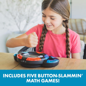 Educational Insights Multiplication Slam battery compartment for easy setup