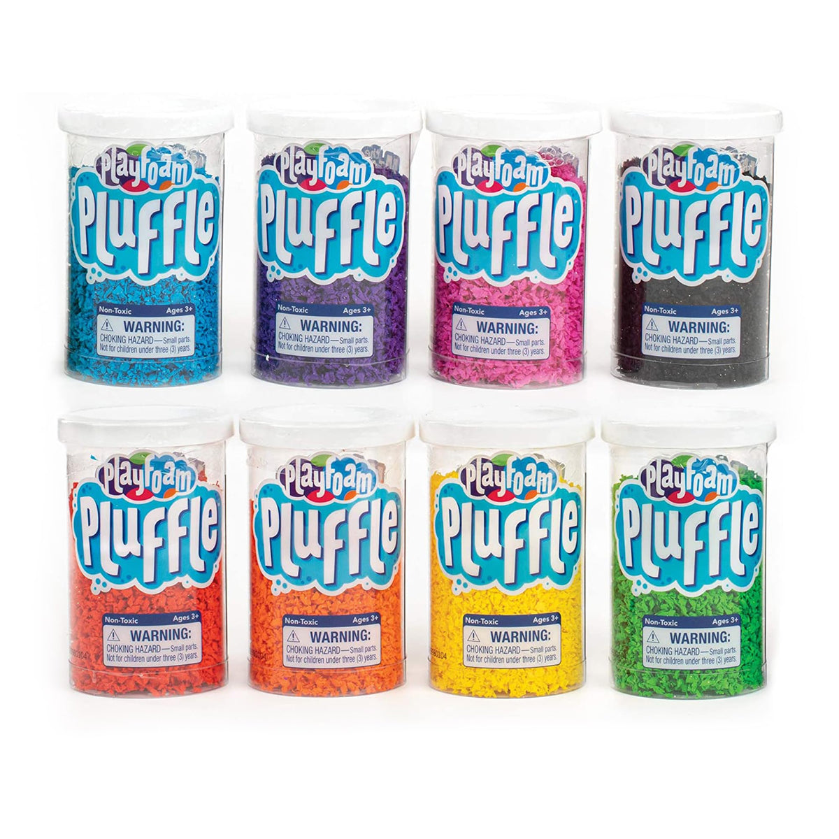 Educational Insights Pluffle Mini 8-Pack color mixing for mess-free sensory play.