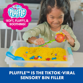 Educational Insights Pluffle Mini 8-Pack fluffy texture for calming tactile exploration.