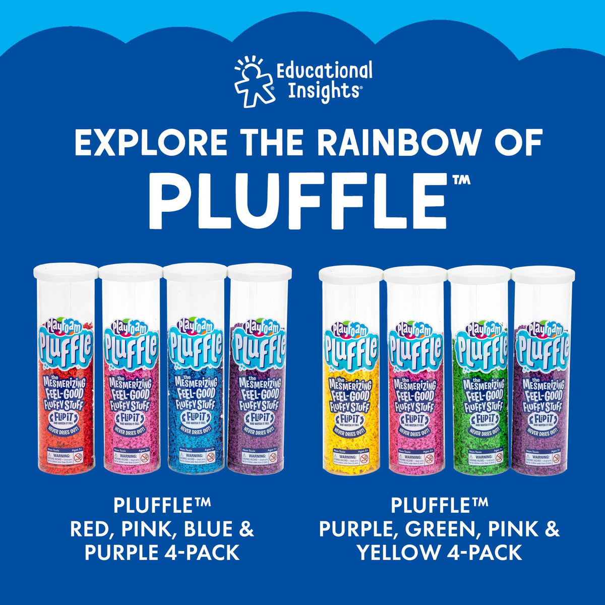 Storage and cleanup of Pluffle to keep surfaces clean and ready for next use