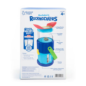 Educational Insights Rocknoculars in-use with rocks and leaves for practical discovery.