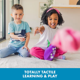 Educational Insights Shapes bean bags square support shape recognition and hand-eye coordination