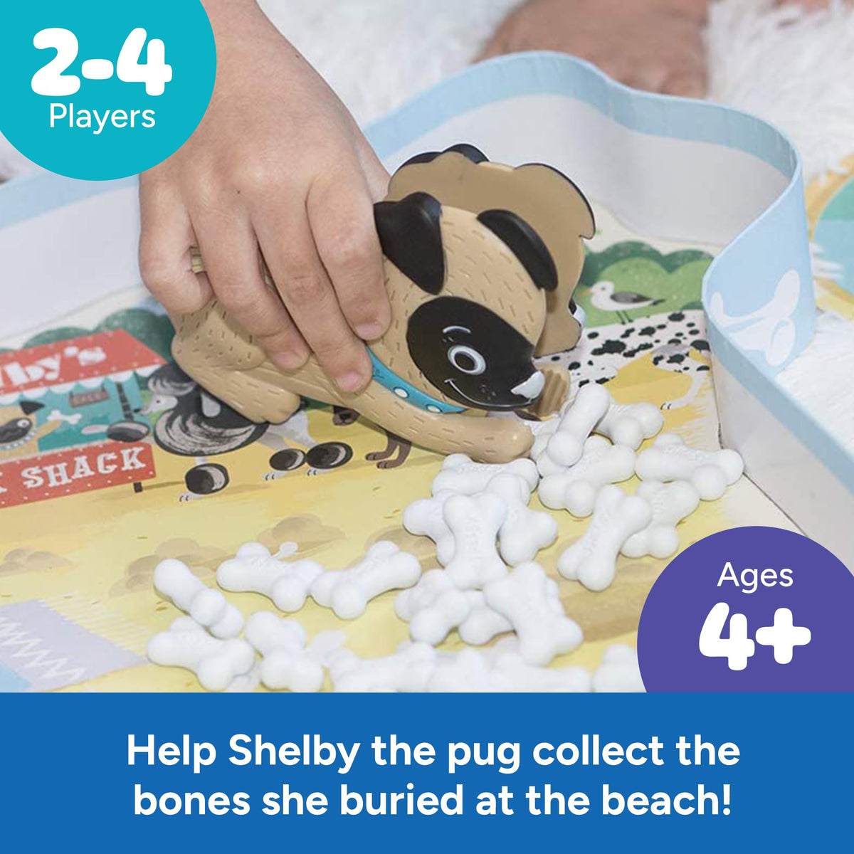 Educational Insights Shelby Squeezer in action, bone picker improving fine motor dexterity.