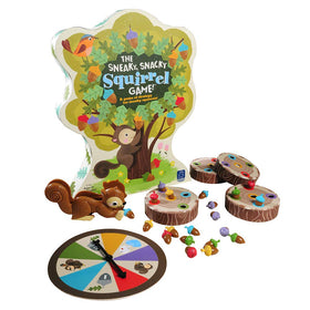 Educational Insights Sneaky Squirrel game spinner for color matching during play