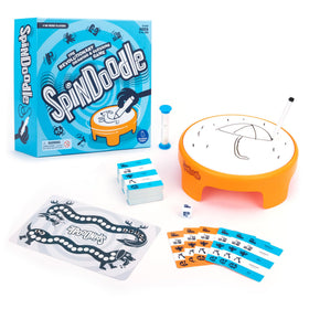 Educational Insights Spindoodle spinning drawing board fuels fast, fun family game night.