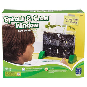 Educational Insights Sprout & Grow Window journal included encourages tracking growth and findings.