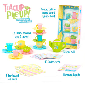 Educational Insights Teacup Pile-Up box doubles as storage for easy cleanup