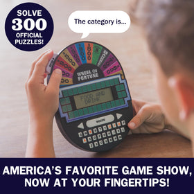 Educational Insights Wheel of Fortune classic mode offers word puzzle play on the go.