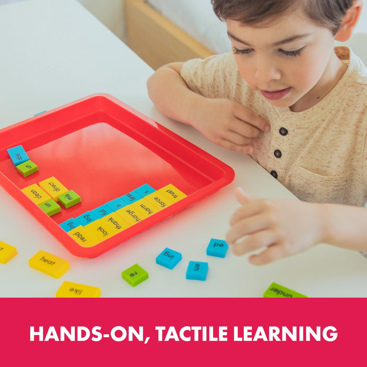 Educational Insights prefixes and suffixes dominoes aid spelling practice and word formation