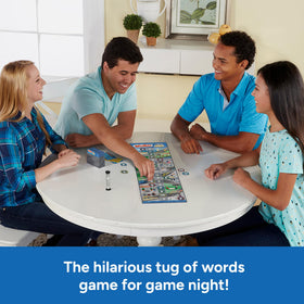 Educational Insights Word on the Street board in action during a family game night.