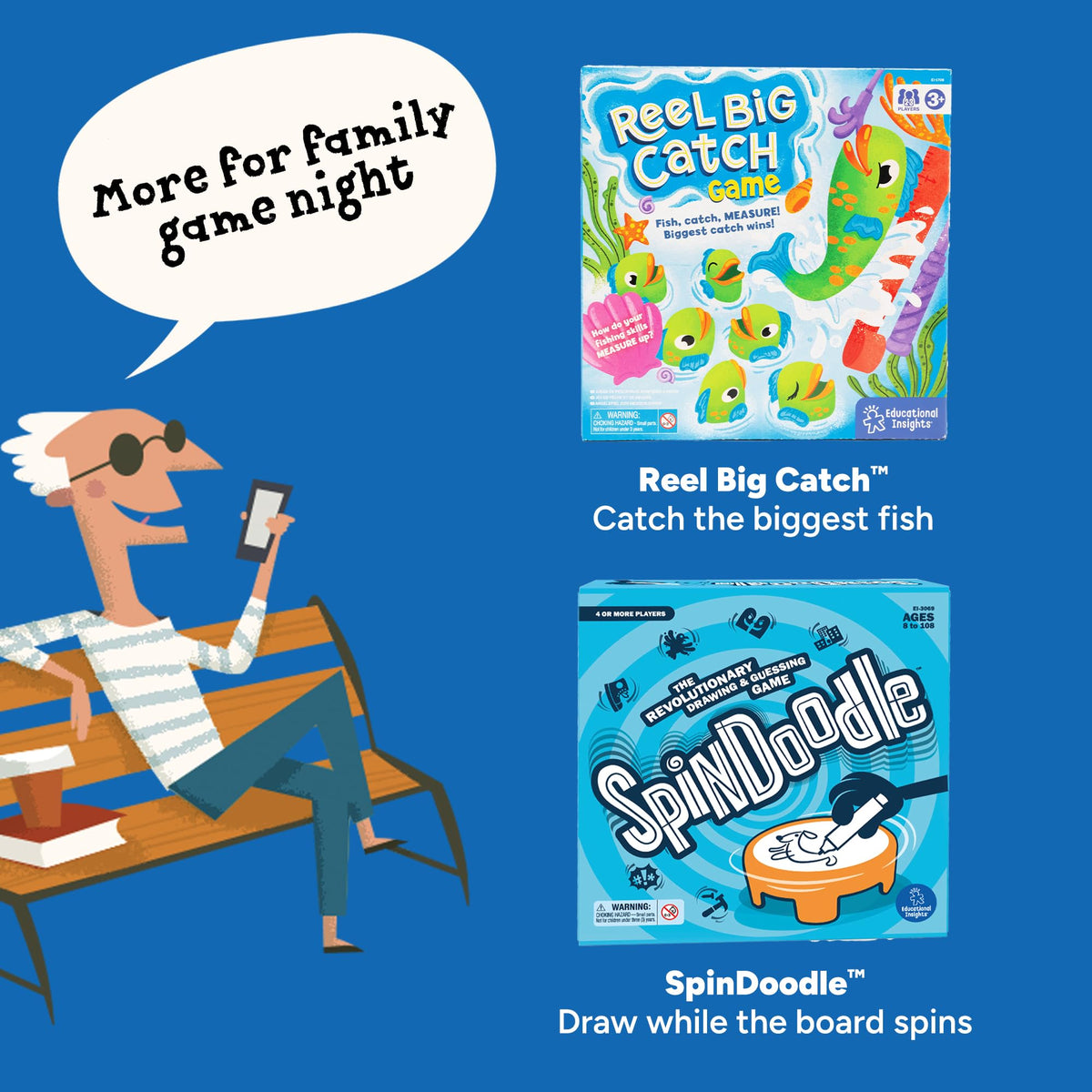 Educational Insights Word on the Street bundle view highlights gift-ready spelling game sets.