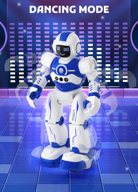 EduCuties robot toy LED eyes light up during movement