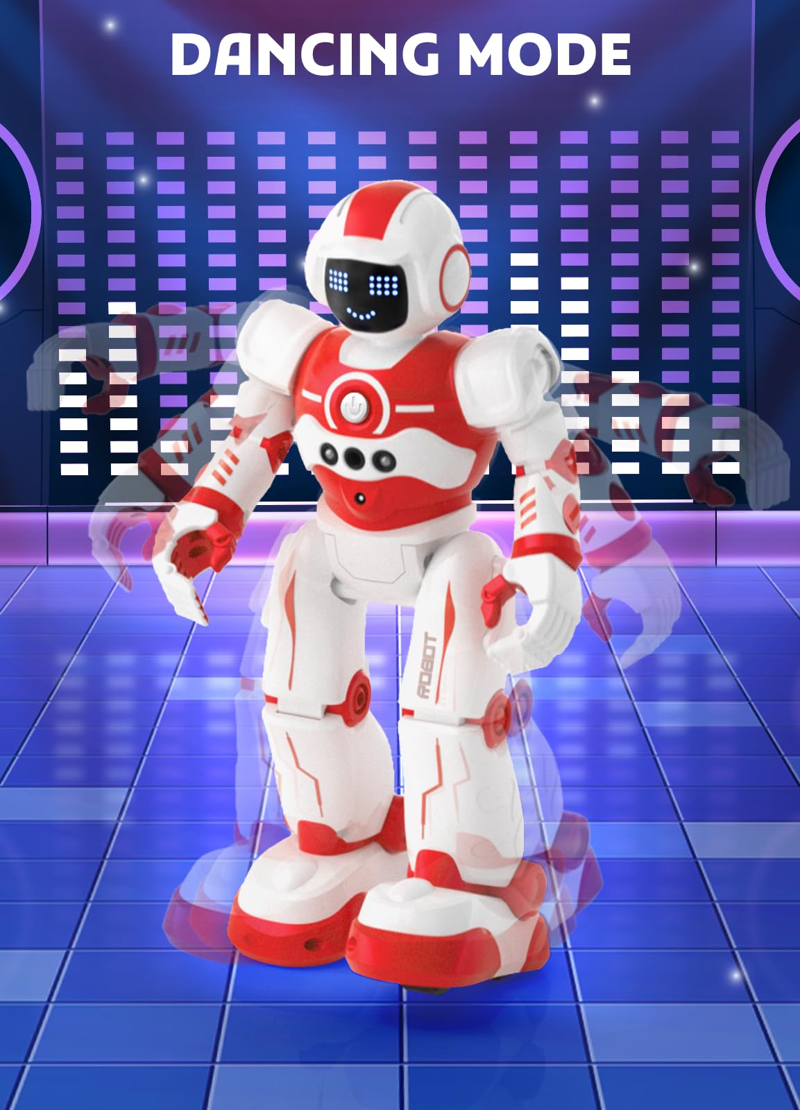 EduCuties robot navigates with obstacle avoidance for safe indoor play.