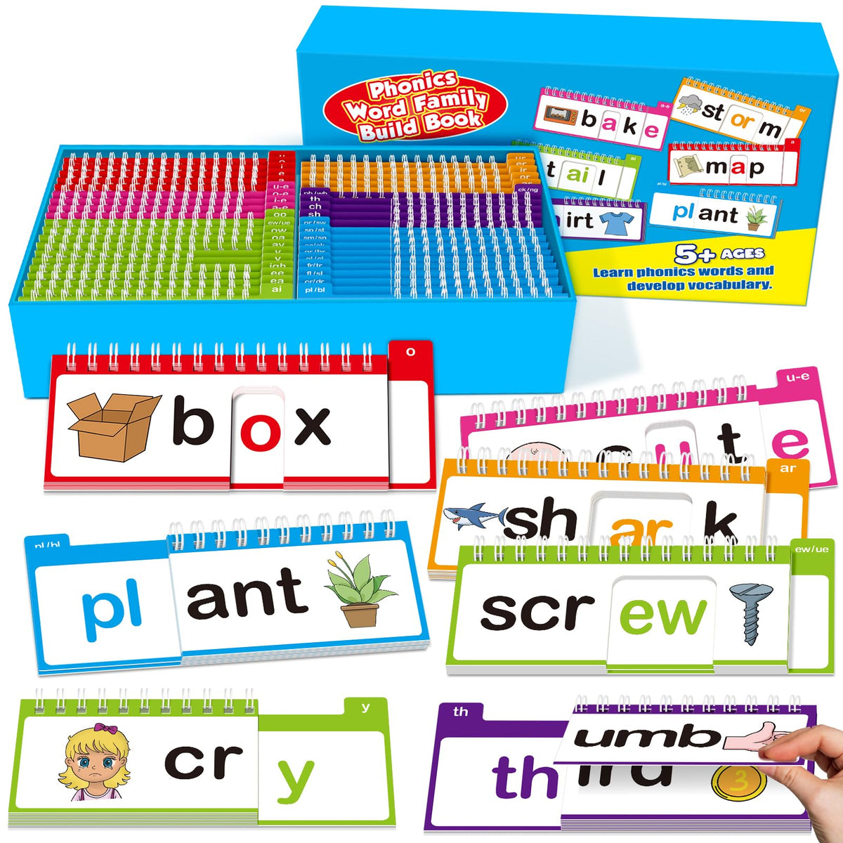 Edulok 40 flip books cover page inviting kids to start a literacy-filled session