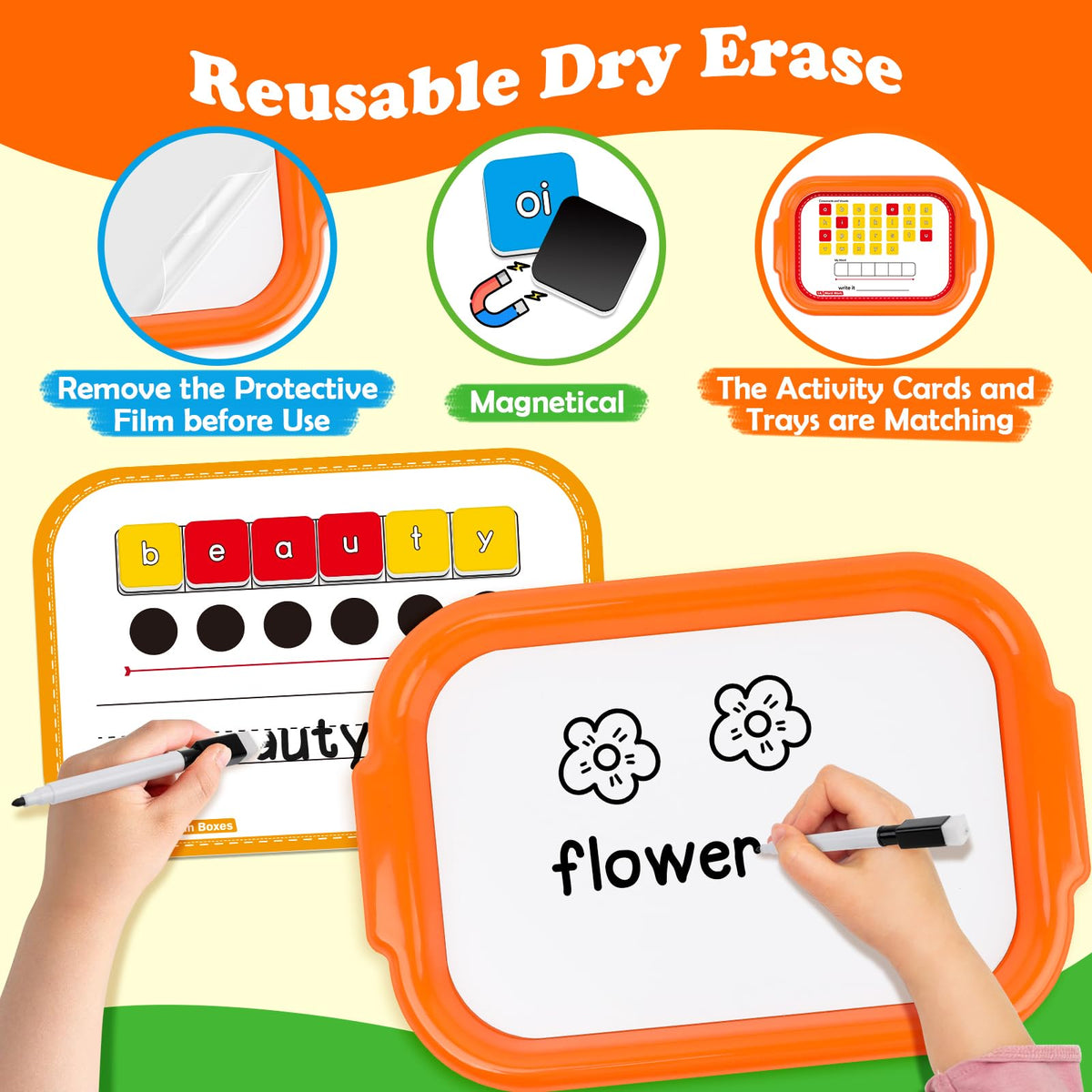 Edulok grapheme tiles enable endless word-building exploration