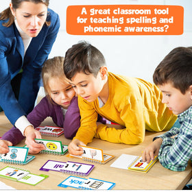 Edulok interactive flip-book design engages kids in phonics