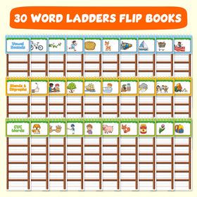 Edulok kids reading practice with flip books supports independent learning