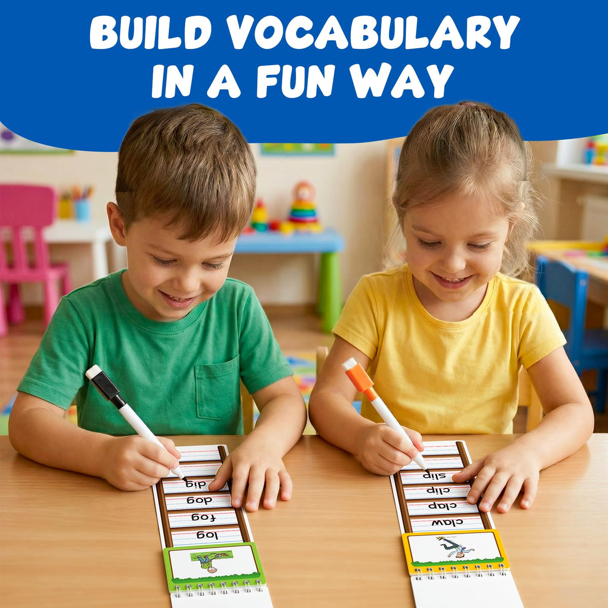 Edulok phonics flash cards set supports quick practice for classrooms and homeschooling