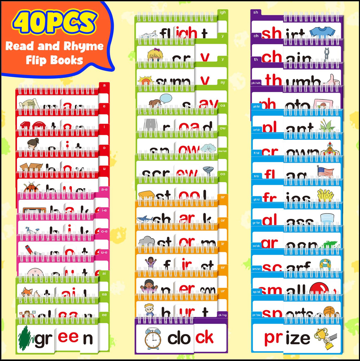 Edulok sight words flash cards boost rapid word recognition for kids