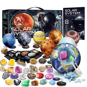 EDUMAN Gemstone Dig Kit planets reveal image sparks space exploration for kids