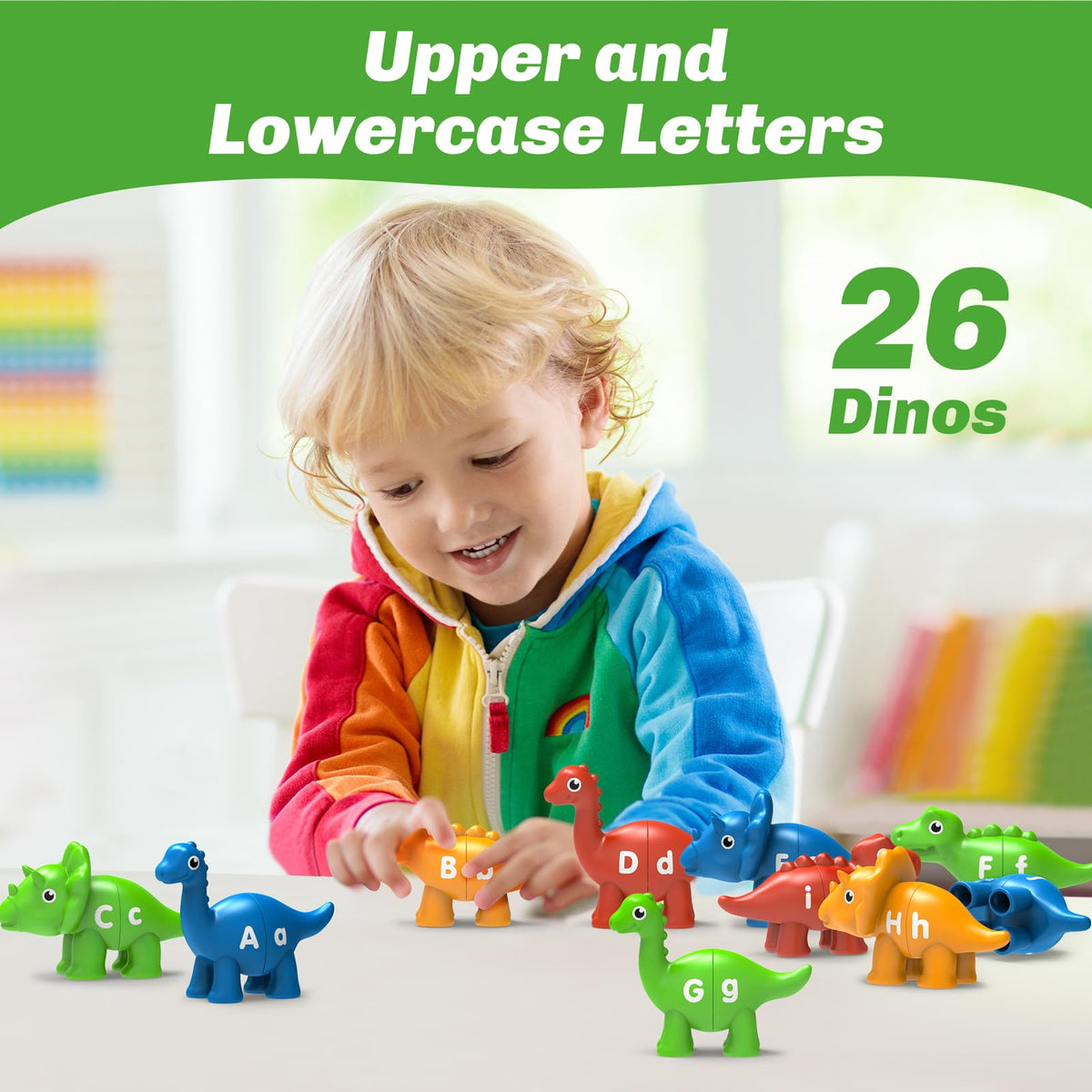 Edumoteso Montessori-inspired dinosaurs boosting hands-on learning in preschool or home.