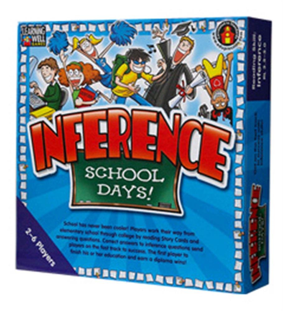 Edupress Inference School Days Game blue level box front for classroom learning