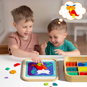 edutree kids engaging with pattern play builds focus and problem-solving