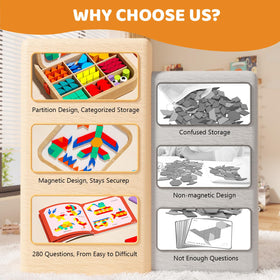 edutree wooden tangram blocks in bright colors spark geometric thinking