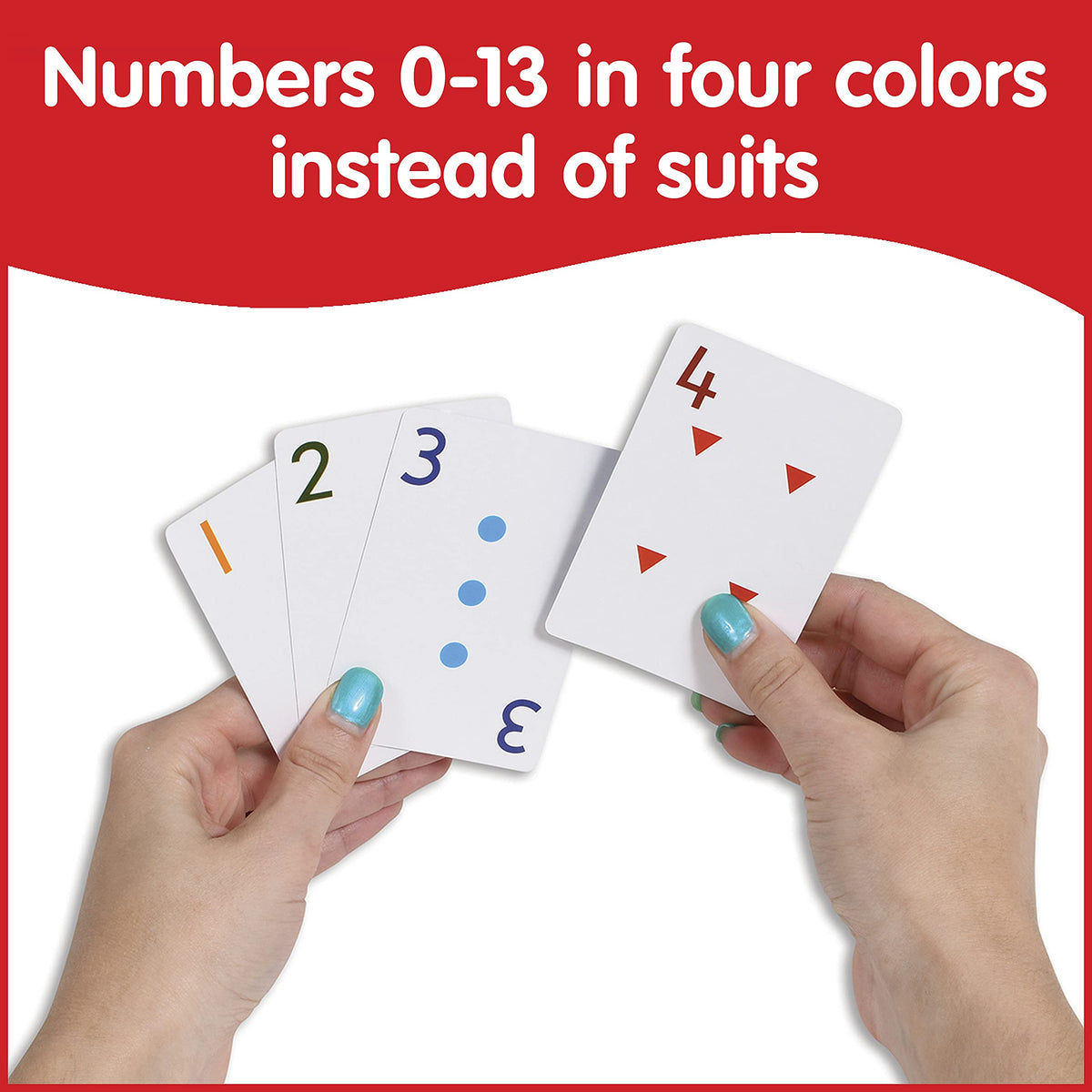 edxeducation Four-colored shapes help kids visualize math concepts during play.