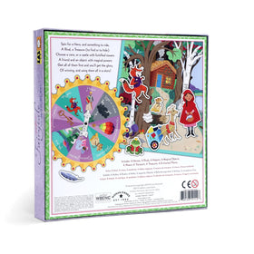 eeBoo Fairytale Spinner Game scene artwork stirs kids' adventures