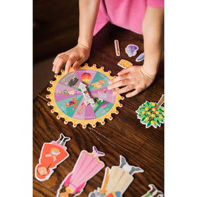 eeBoo Fairytale Spinner Game transportation cards open new journeys