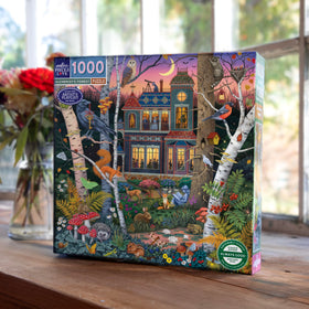 eeBoo artist playlist QR code box invites immersive creative flow.