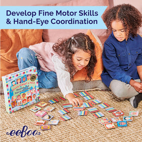 eeBoo I Never Forget a Face back cover country labels for global learning