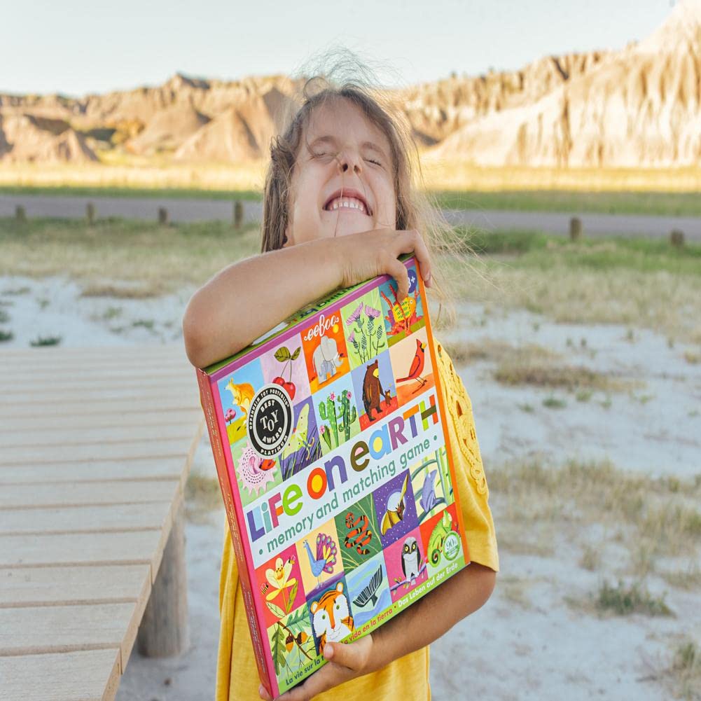 eeBoo Life on Earth educational play set for screen-free learning