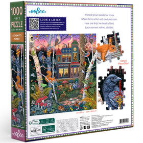 eeBoo puzzle pieces close-up showing interlocking detail for satisfying construction.
