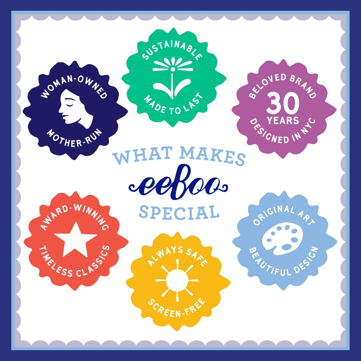 eeBoo Scottish Isle detailed architecture puzzle; intricate lines reward careful crafting.