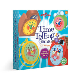eeBoo Time Telling Game score pad used to track progress during play