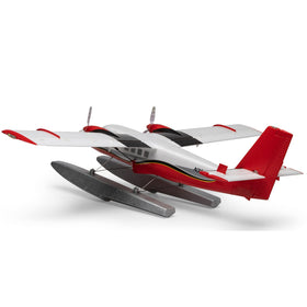 E-flite complete float set enables hassle-free water operation